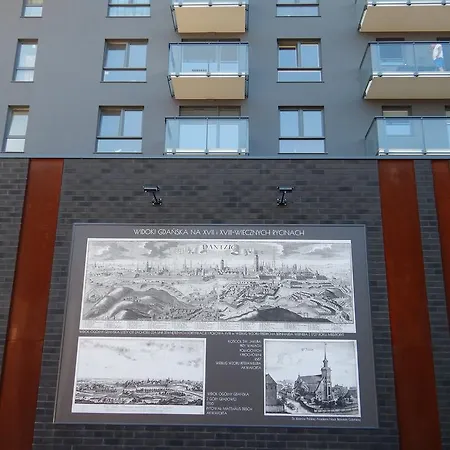 Blue Wave Apartament_walowa_25 City Center شقة غدانسك